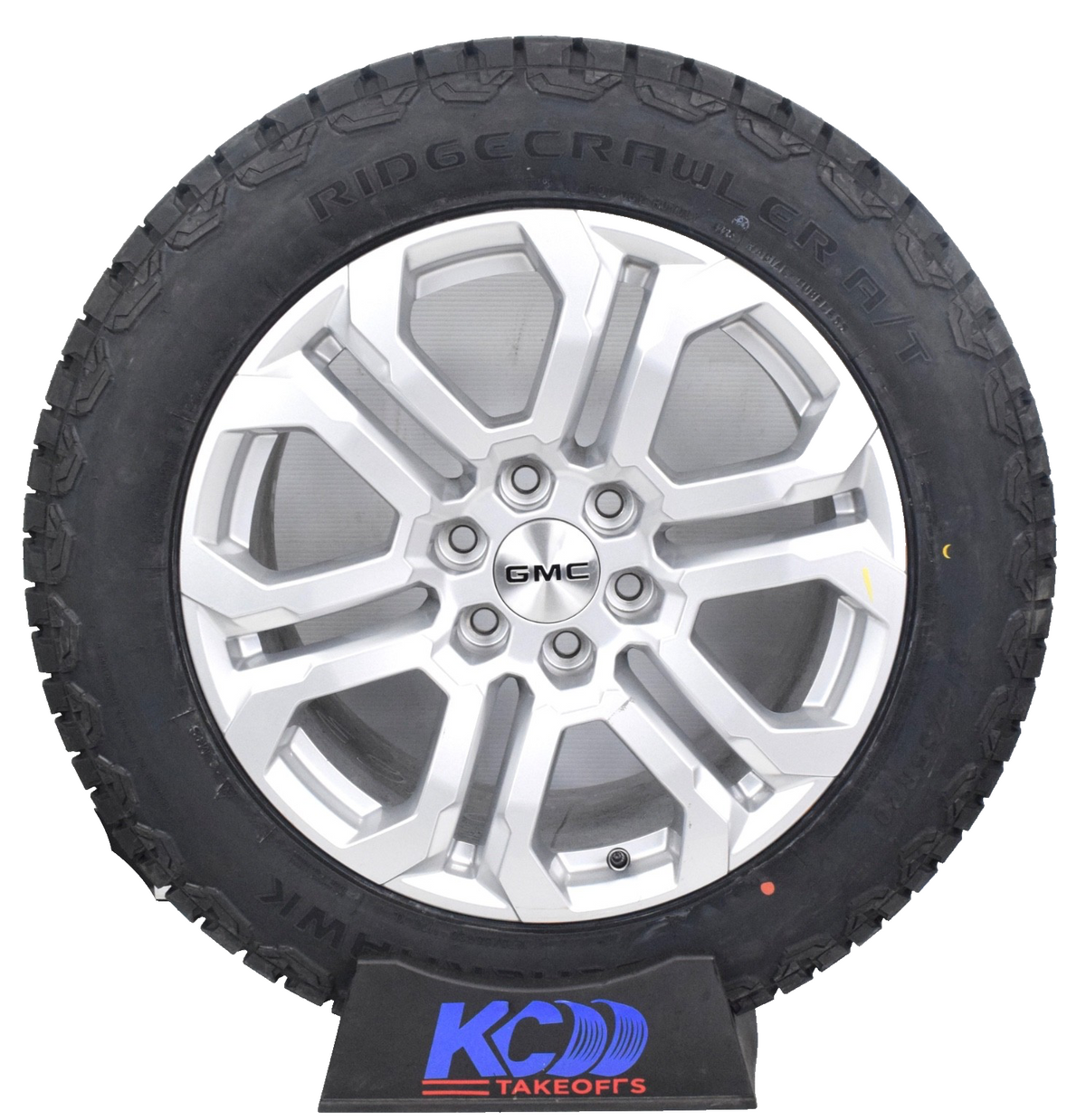 20" NEW GMC Sierra Yukon Silver OEM wheels rims tires 275/55R20 A/T  Tires