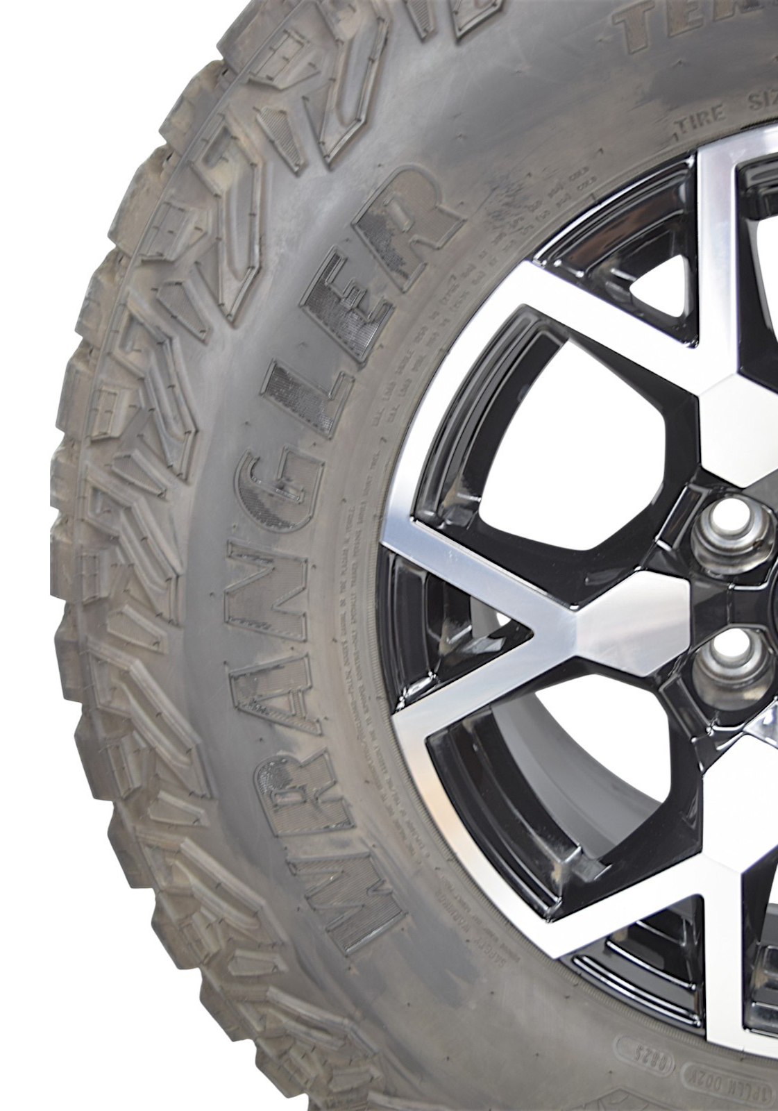 17” GMC Canyon Black Machined Factory OEM Wheels Rims Tires 2023-2027