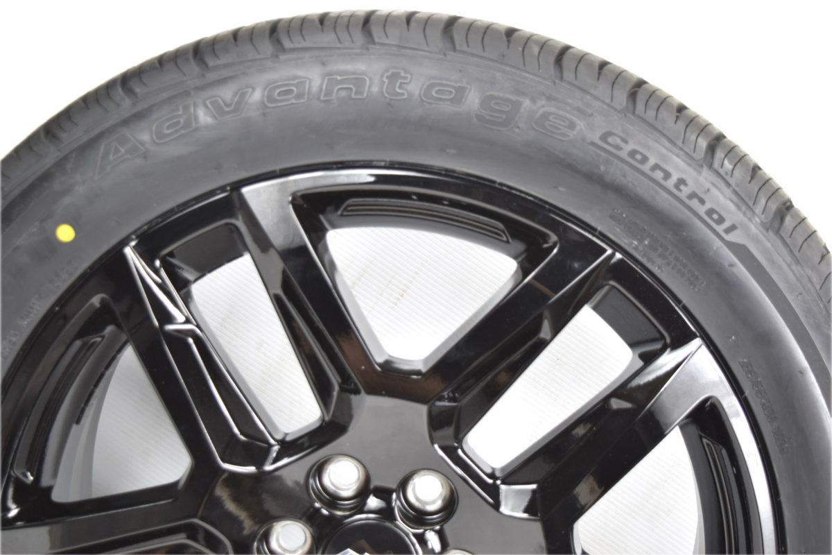 20" Chevrolet Traverse Enclave GMC Acadia Gloss Black OEM Wheels Rims Tires BFG
