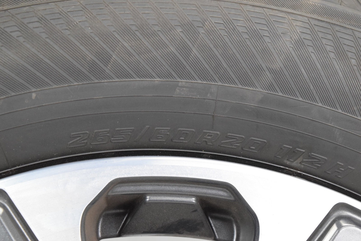 20" Tundra Platinum Toyota Sequoia OEM Machined Wheels Tires Limited 265/60R20 Y