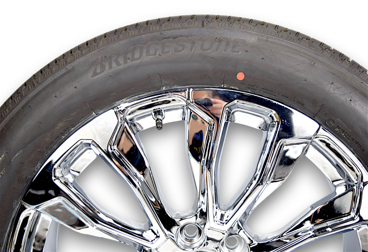 22" Chevy Silverado Tahoe Denali Replica Chrome Wheels Tires 275/50R22