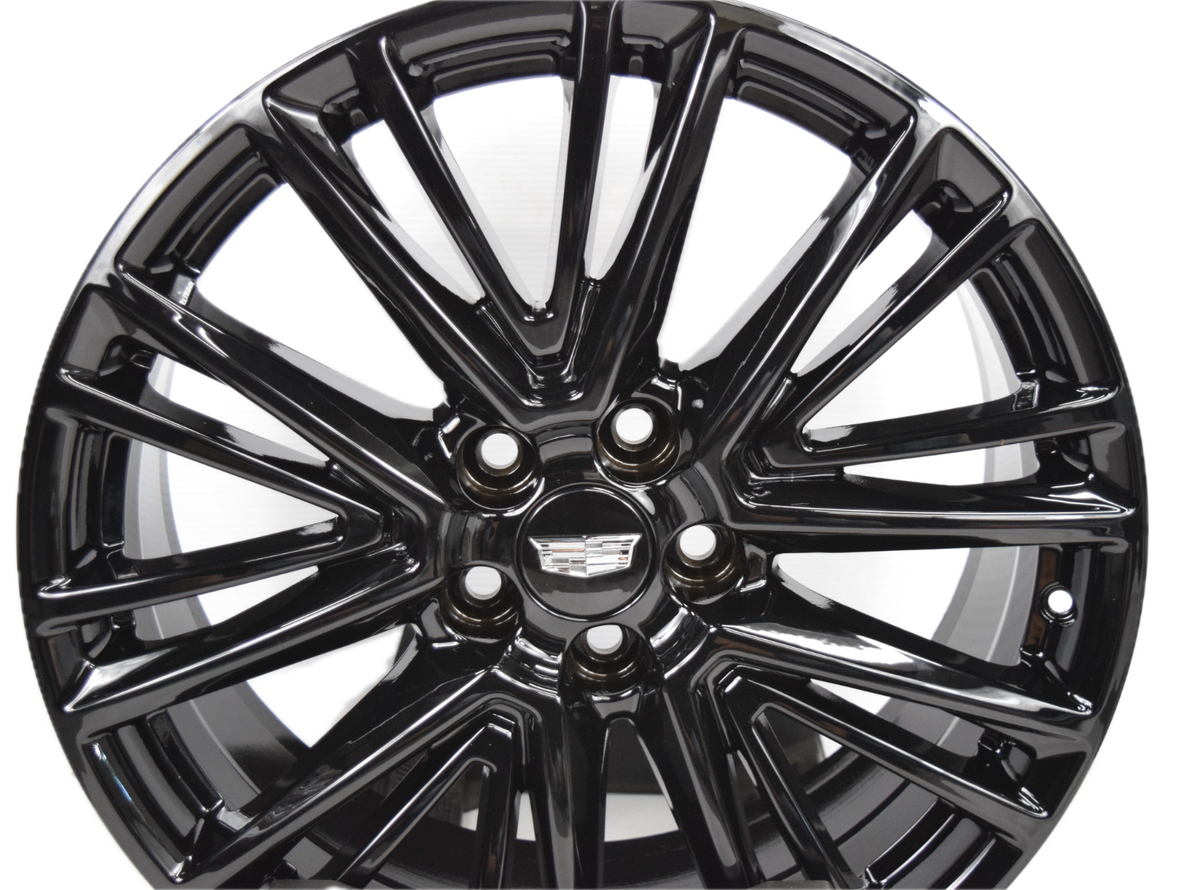 4 NEW 20" OEM Black Cadillac CT5 Wheels Rims 4843