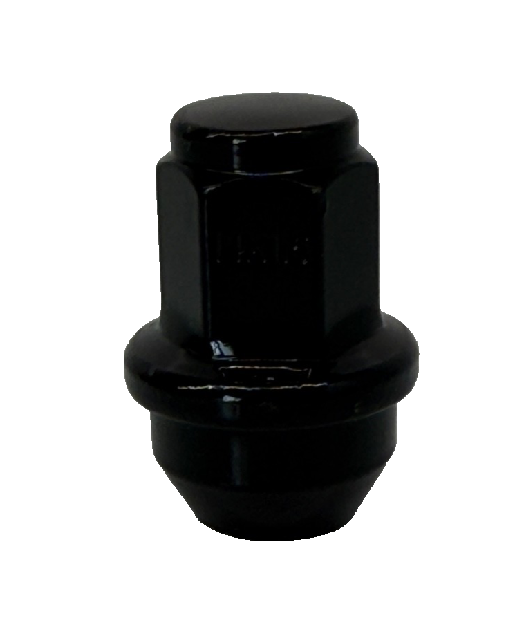 24pc M14x1.5 Black Lug Nuts 21mm Hex 45mm for 2015+ Ford F150 Expedition
