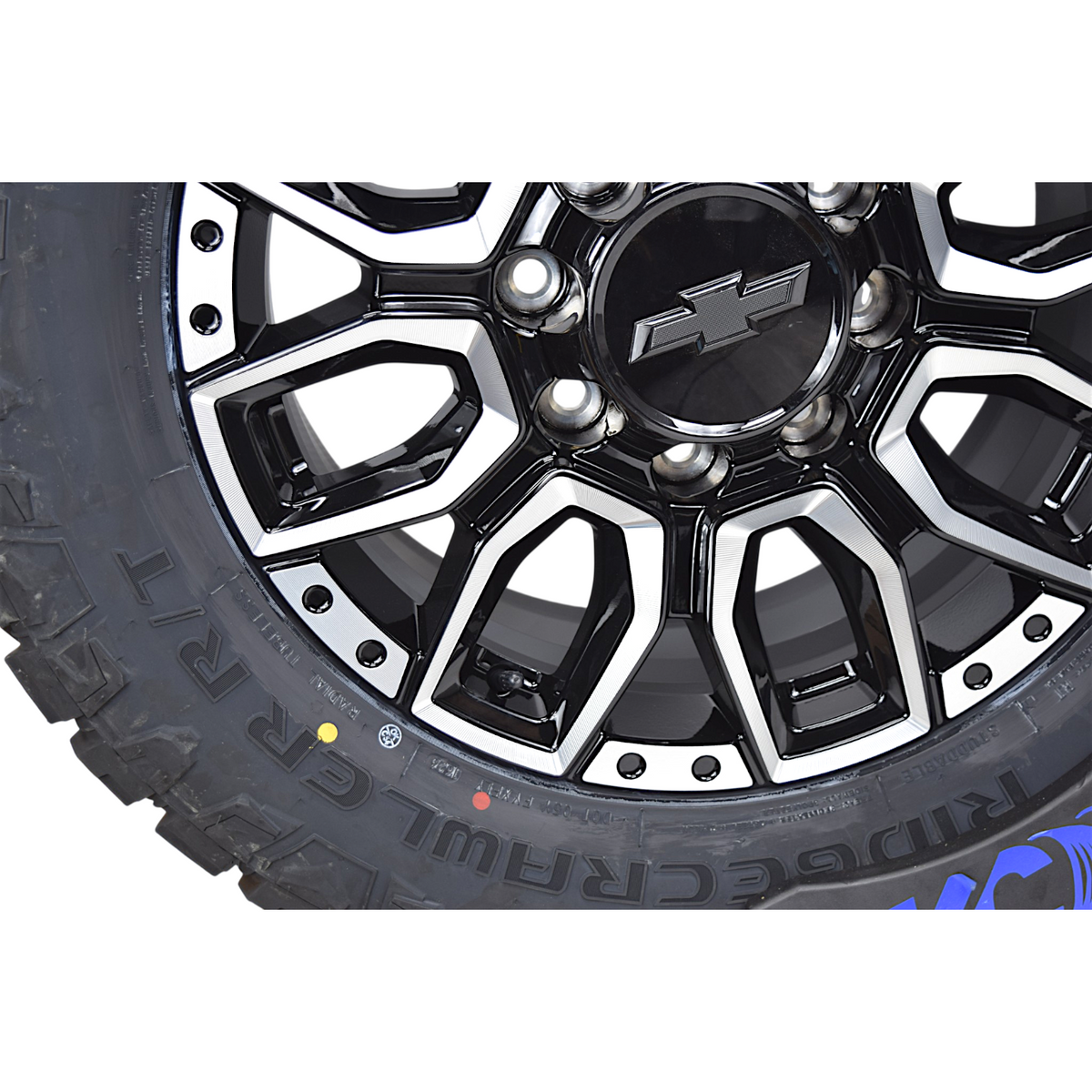 20" Chevy Silverado 2500 HD 3500 HD OEM Machined Black Wheels Rims Tires R/T