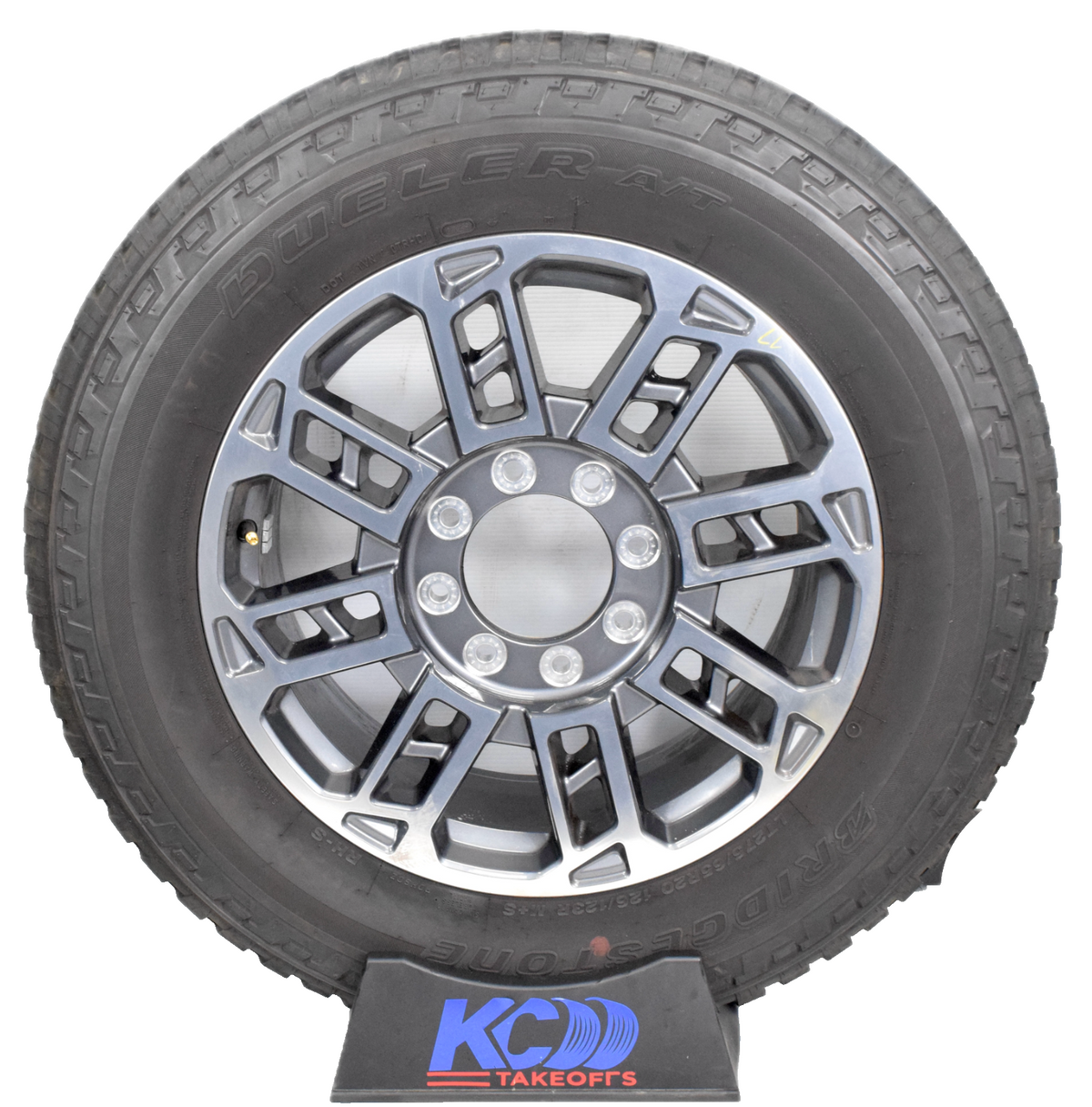 20" F250 F350 Super Duty limited Platnium OEM Polished Gray  rims wheels tires