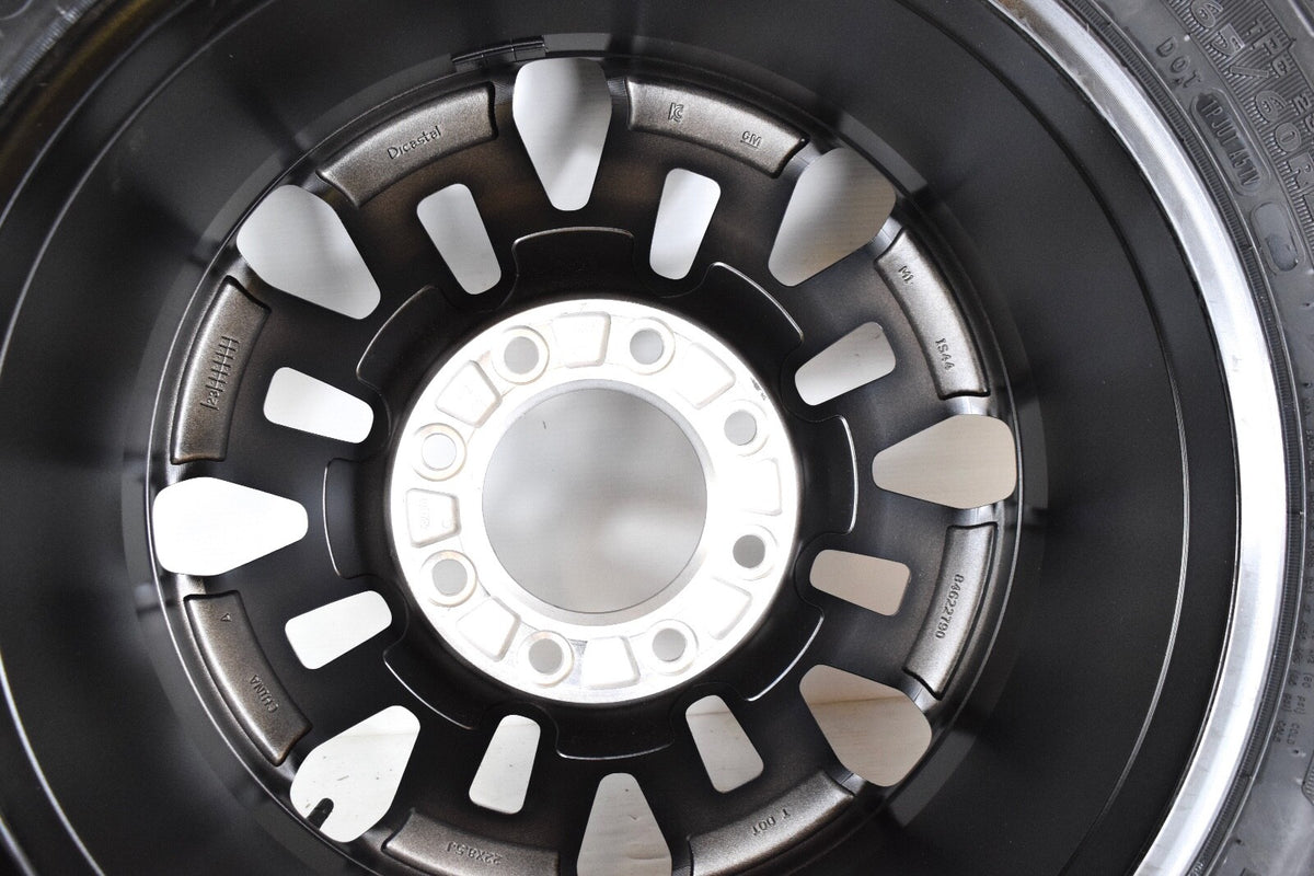 4 NEW 22” Factory OEM Black Wheels Rims Tires Chevy Silverado 2500 3500 2025