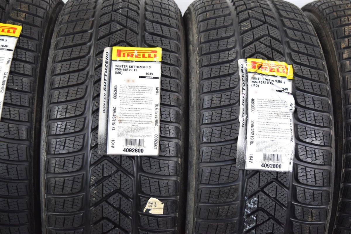 4 NEW Pirelli Winter Sottozero 3 255/45R19 104V XL