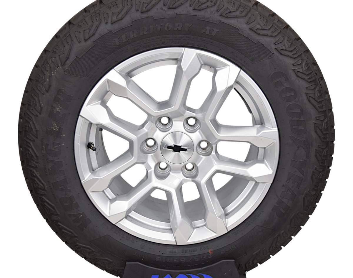 18" Chevy Silverado Tahoe Suburban OEM Takeoffs wheels rims tires NEW 2025 GDY