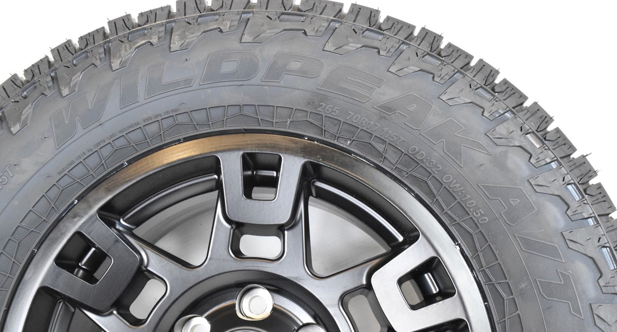 17" NEW Wheels 265/70R17 Tires Rims fits Toyota Tacoma 4Runner TRD PRO Replica F