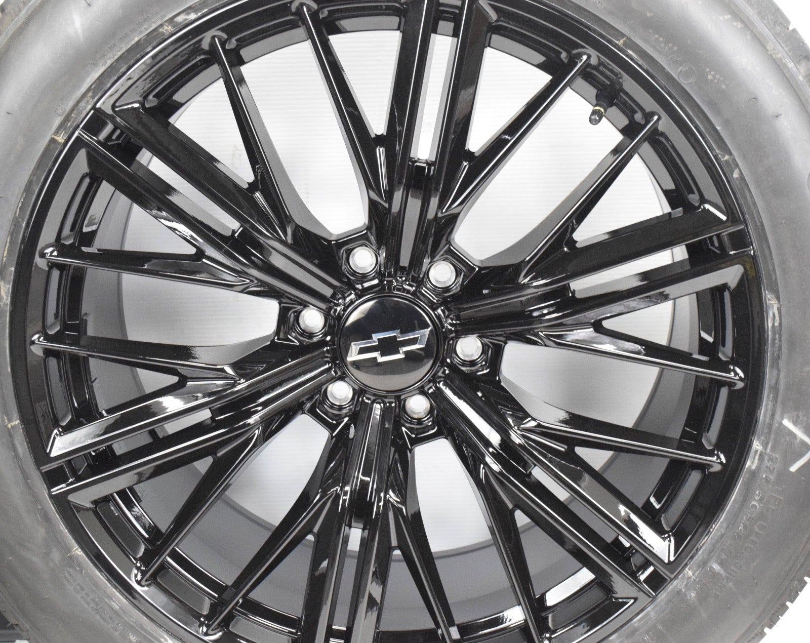 22" Chevy Silverado Tahoe ZL1 Style Gloss Black Replica Wheels Rims Tires Alenza