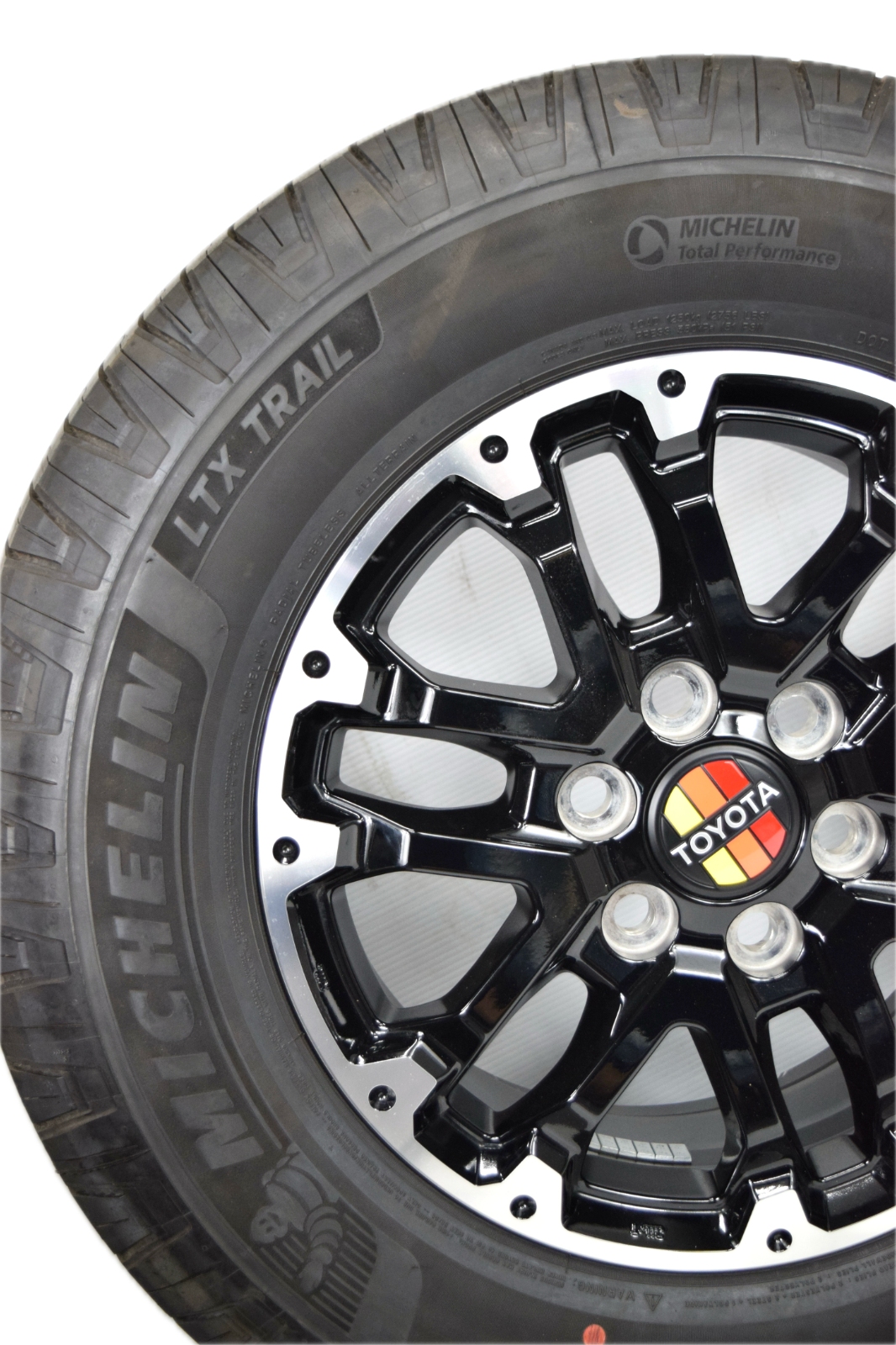 18" Tundra Platinum Toyota Sequoia OEM Black Wheels Tires Limited 265/70R18