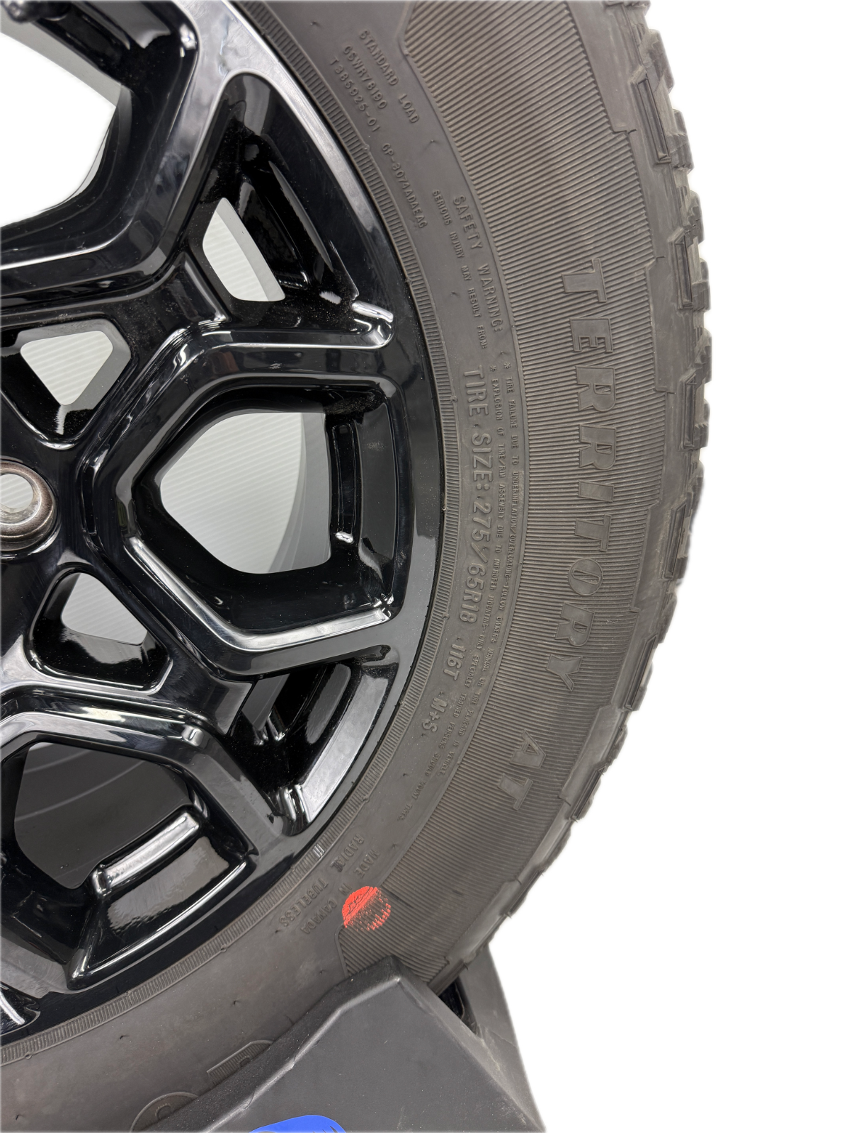 18" Ford F150 Black OEM Wheels Goodyear 275/65R18 Wheels Tires Rims 2024 w/tpms