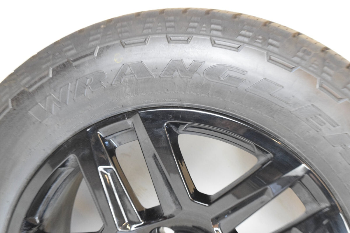 20" NEW CHEVY SILVERADO BLACK OEM TRAILBOSS WHEELS RIMS TIRES USED