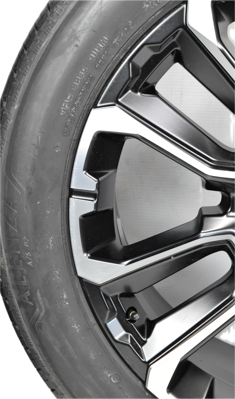 22" Chevy Tahoe Suburban Silverado Black Milled OEM Wheels Rims Tires 84624178
