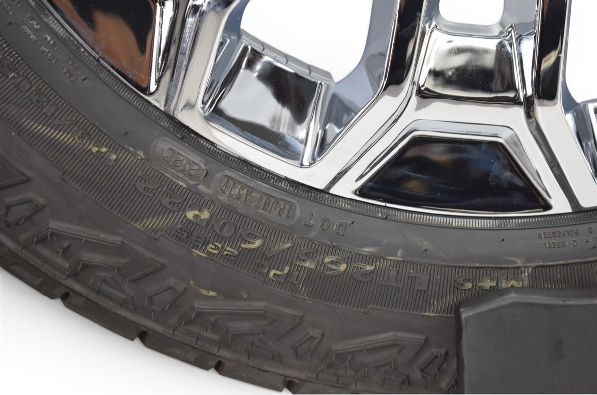 4 NEW 22” REPLICA Chrome GMC Sierra 2500 3500 Wheels Rims Tires GDY LT265/60R22