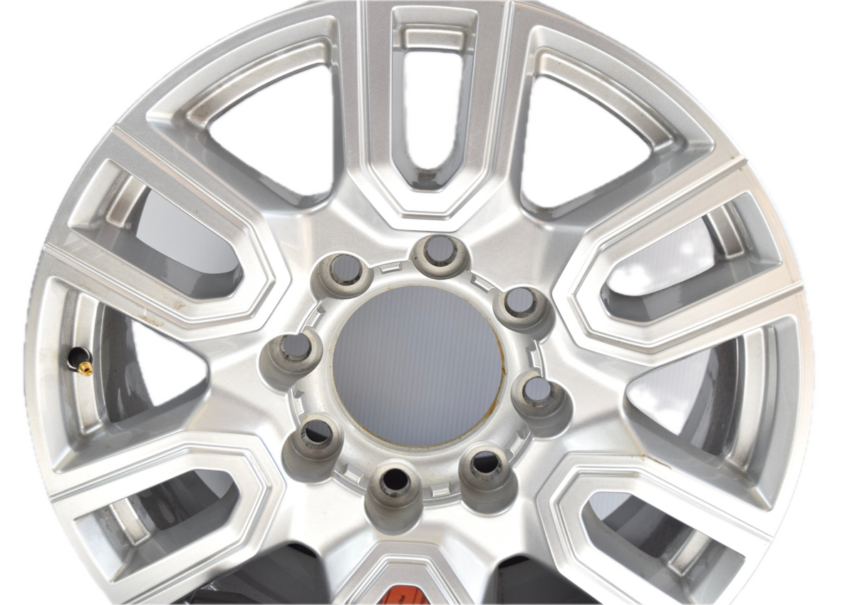 20" NEW GMC Sierra Silver 2500 3500 HD 8 Lug OEM wheels rims center caps