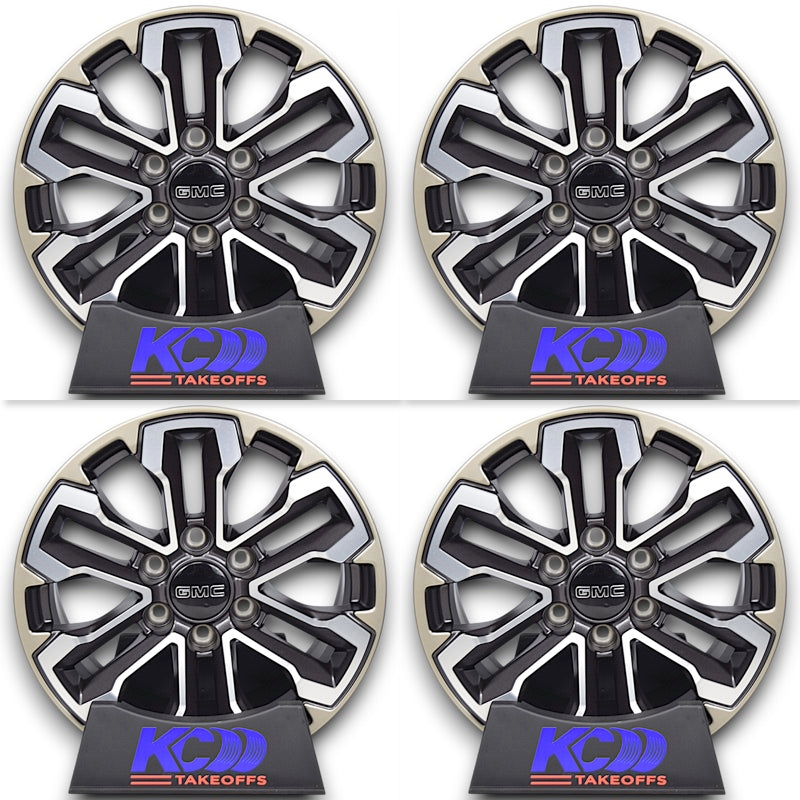 18" New GMC Sierra Yukon Satin Graphite OEM Wheels Rims 84040796