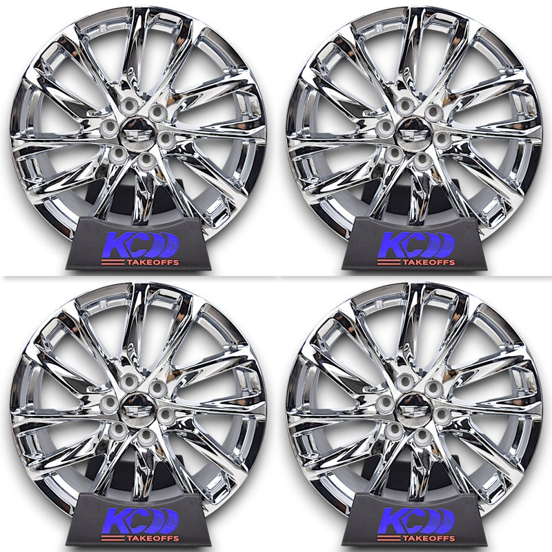 22" Cadillac Escalade Chrome Onyx OEM Wheels Rims 84453003