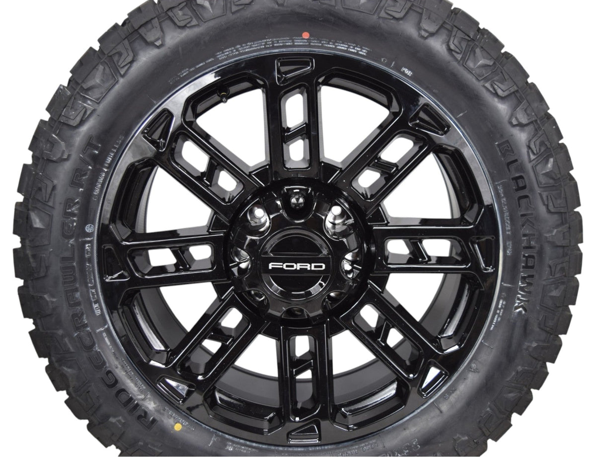 22" f250 gloss black 