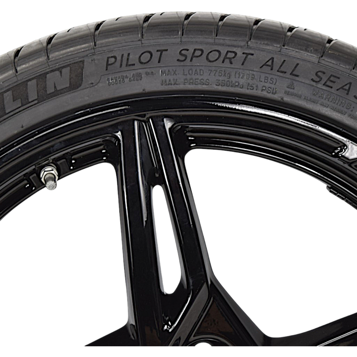 19" 20" C8 Corvette Stingray OEM Open Spoke Wheels Rims Tires Michelin Black