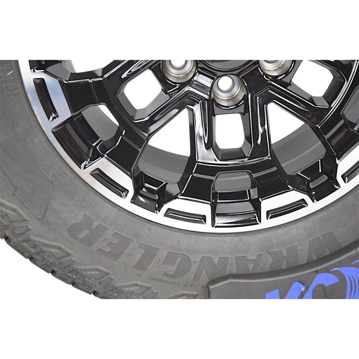 18" GMC Canyon AT4 Sierra Yukon Black OEM Wheels Rims Tires Goodyear A/T
