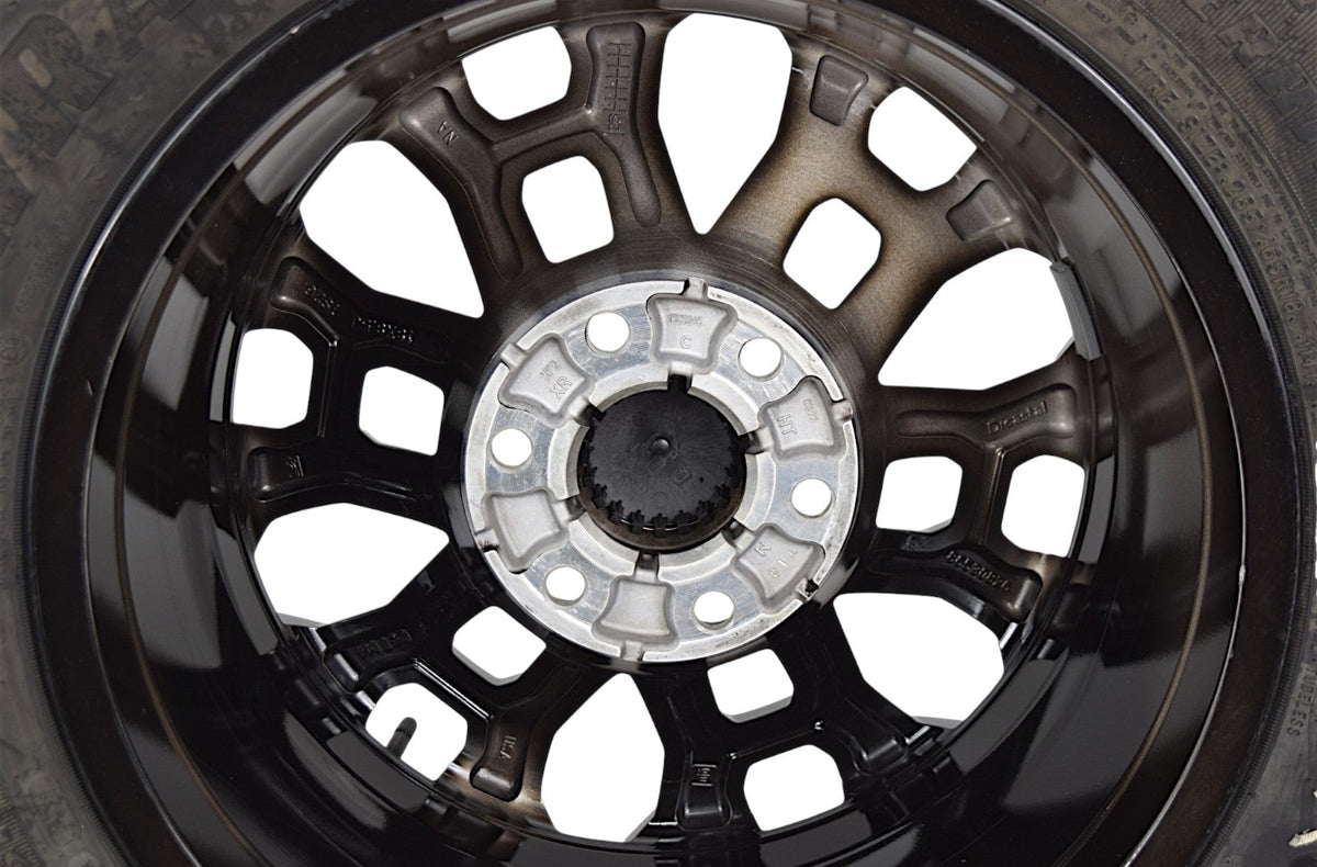 18" GMC Canyon AT4 Sierra Yukon Black OEM Wheels Rims Tires Goodyear A/T