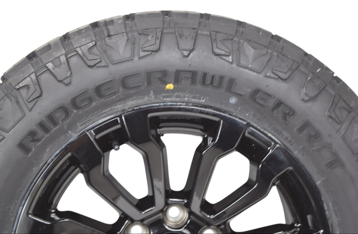 18" Chevy Silverado AT4X Black Replica Wheels Rims Tires Blackhawk Ridge RT