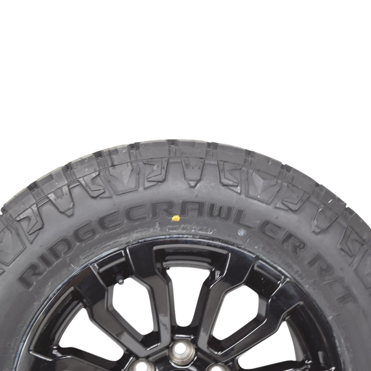18" GMC Sierra AT4X Black Replica Wheels Rims Tires Blackhawk Ridgecrawler RT