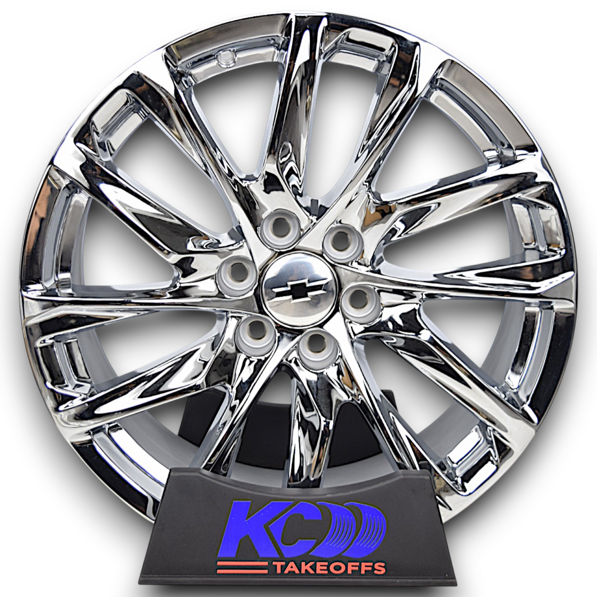 22" Chevy Silverado Tahoe Suburban Chrome Onyx OEM Wheels Rims 84453003