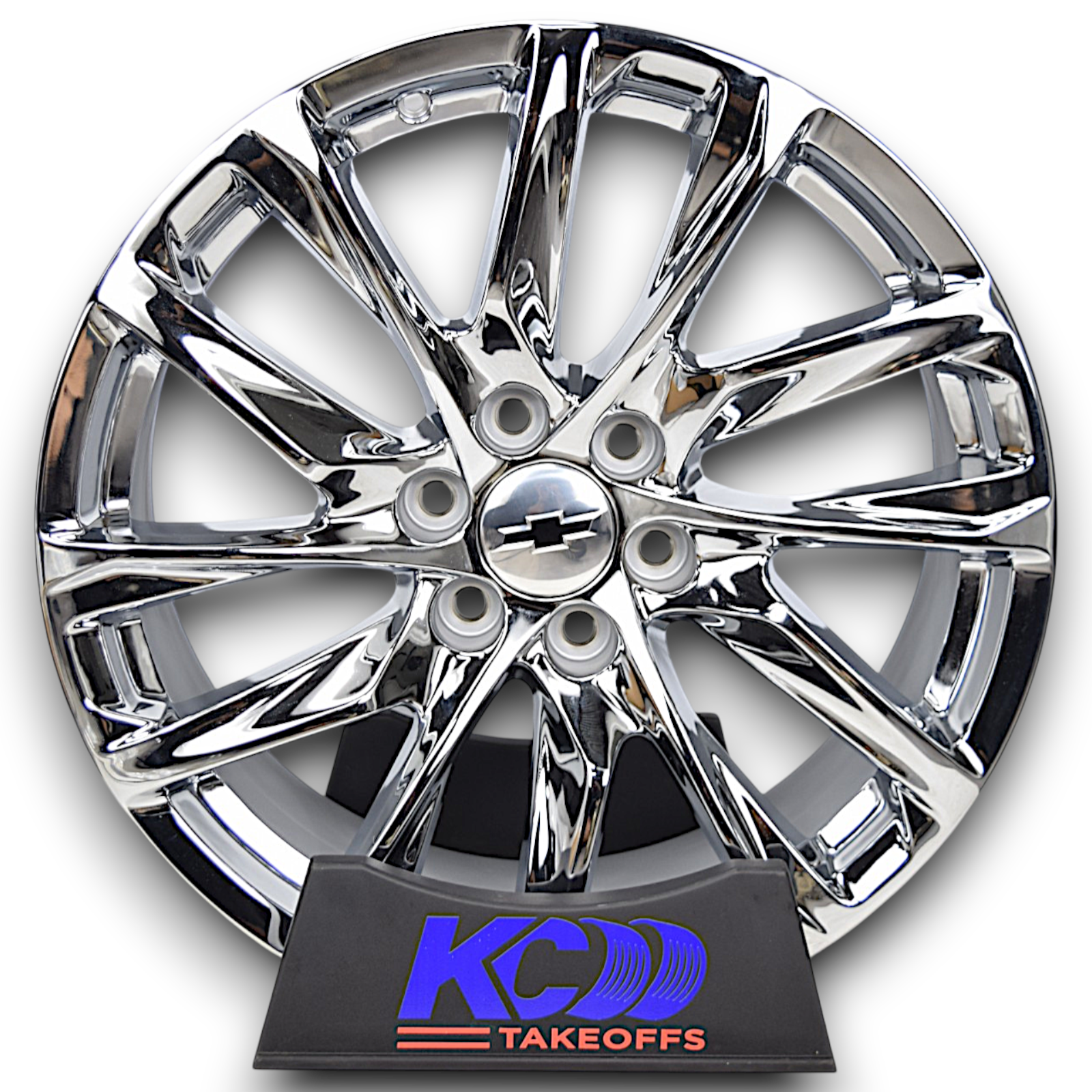 22" Chevy Silverado Tahoe Suburban Chrome Onyx OEM Wheels Rims 84453003