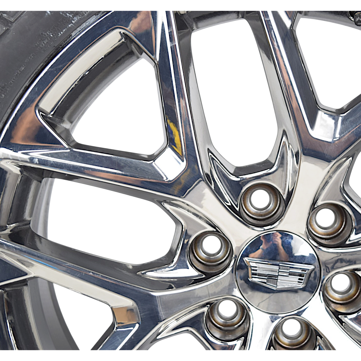 22" Cadillac Escalade Chrome Snowflake OEM Wheels Rims Tires Blackhawk RT