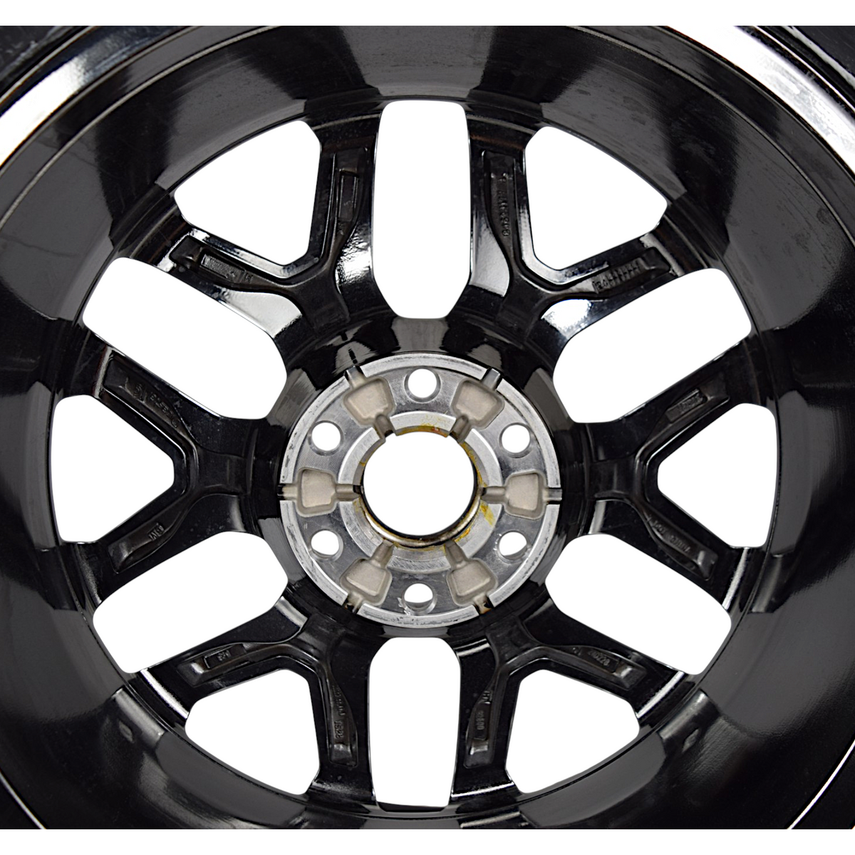 22" Chevy Silverado Tahoe Chrome Snowflake OEM Wheels Rims Tires Bridgestone