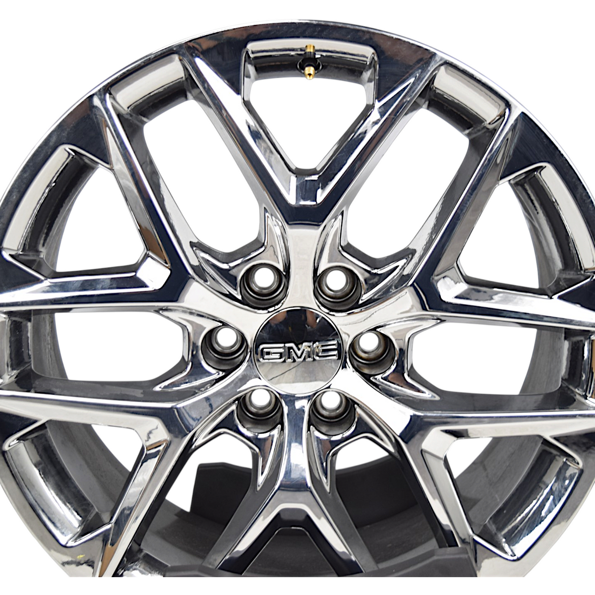 22" GMC Sierra Yukon Used OEM Chrome Snowflake Wheels Rims GM 84624177 5668