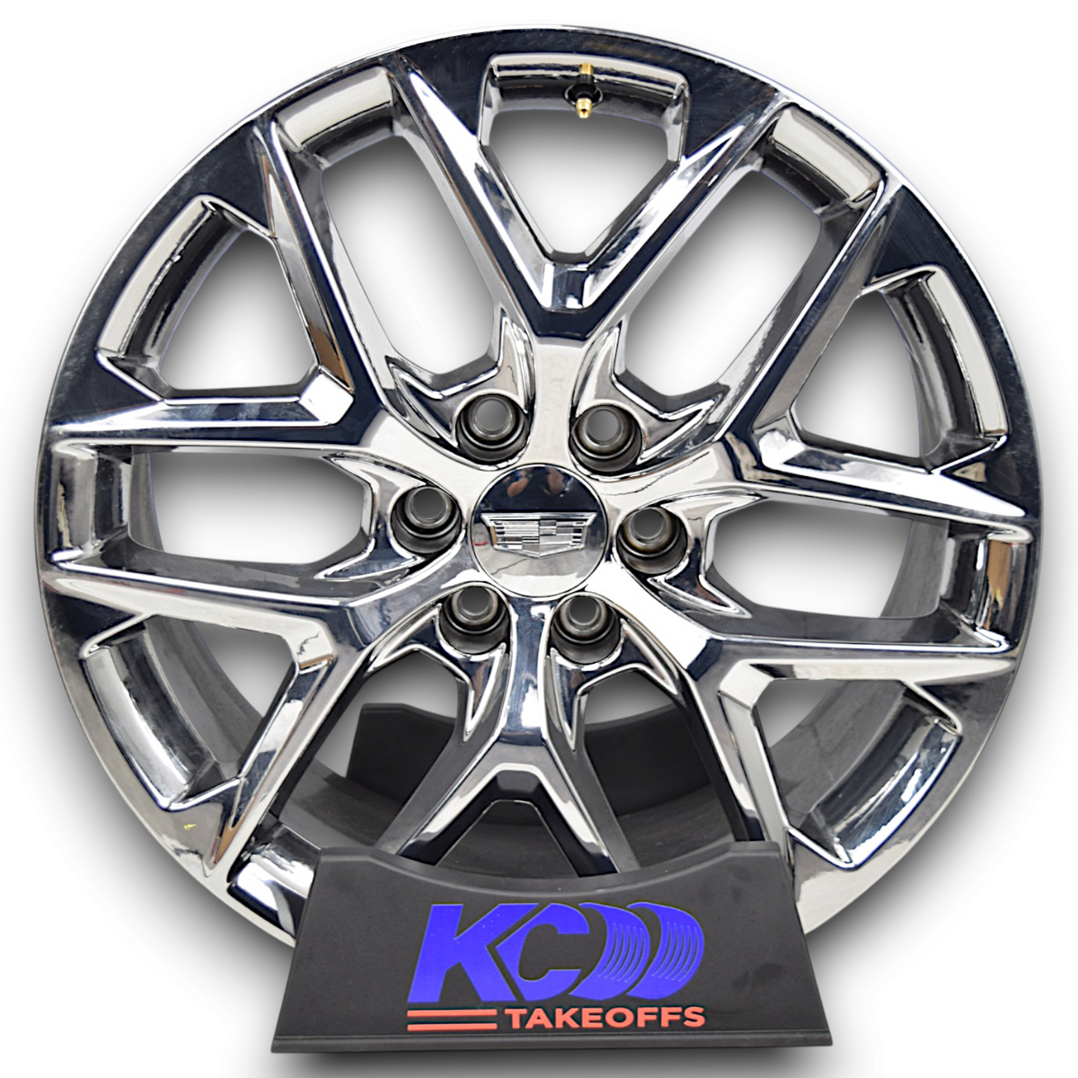 22" Cadillac Escalade Used OEM Chrome Snowflake Wheels Rims GM 84624177 5668