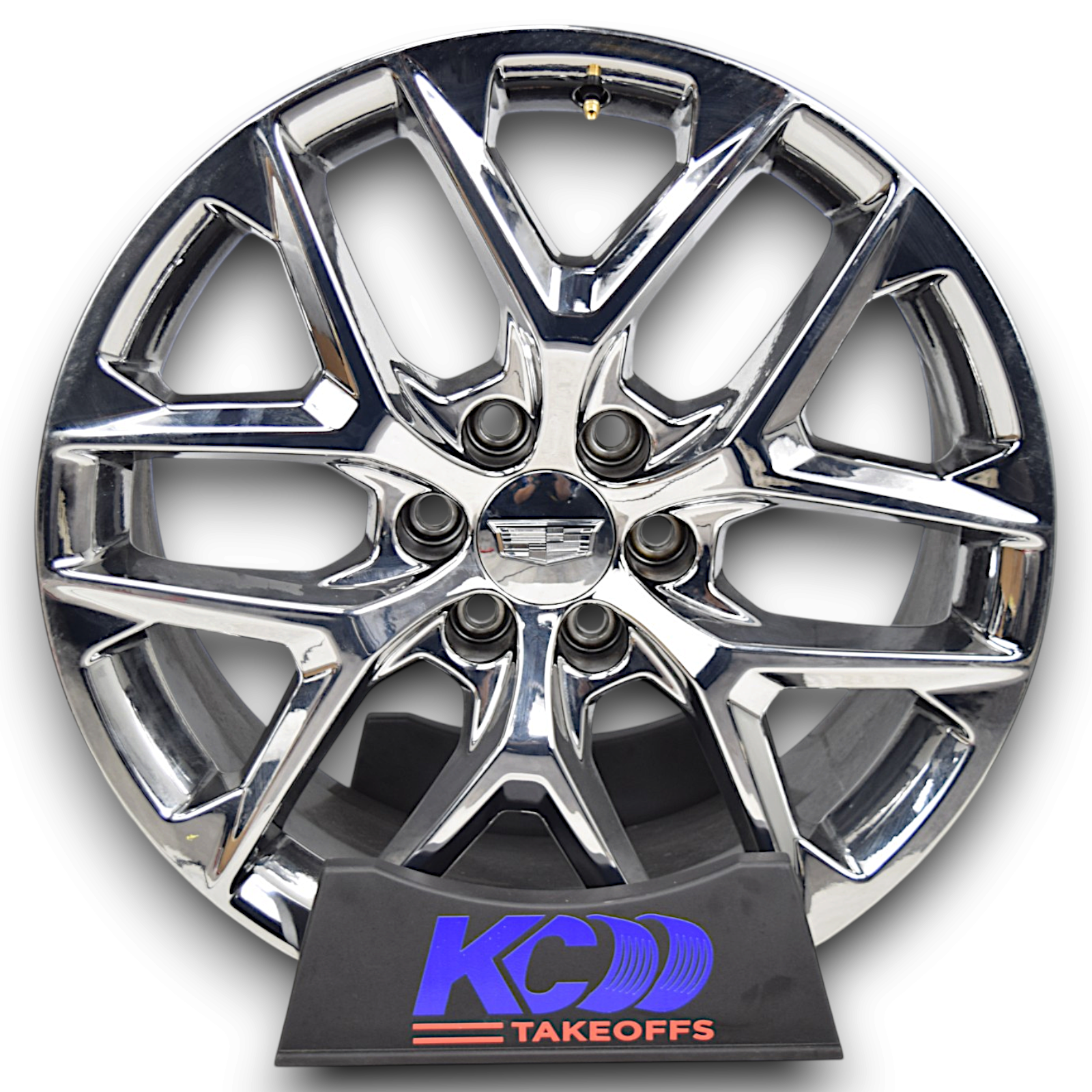 22" Cadillac Escalade Used OEM Chrome Snowflake Wheels Rims GM 84624177 5668
