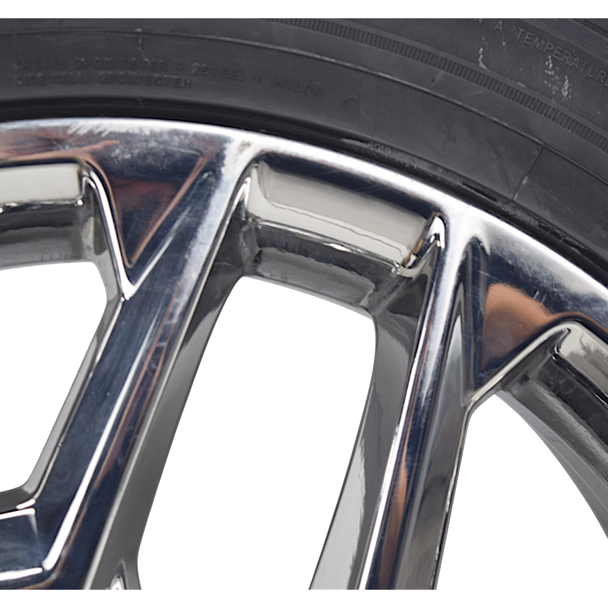 22" Cadillac Escalade Chrome Snowflake OEM Wheels Rims Tires Blackhawk HT