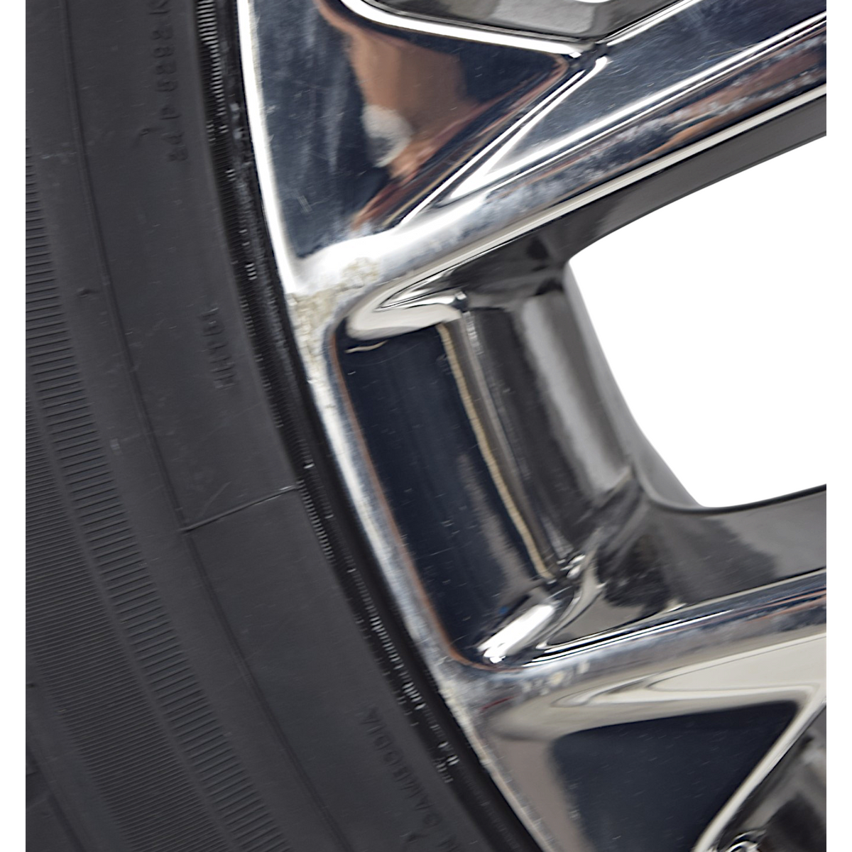 22" GMC Sierra Yukon Denali Chrome Snowflake OEM Wheels Rims Tires Blackhawk HT