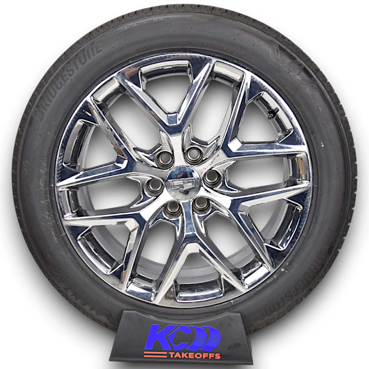 22" Cadillac Escalade Chrome Snowflake OEM Wheels Rims Tires