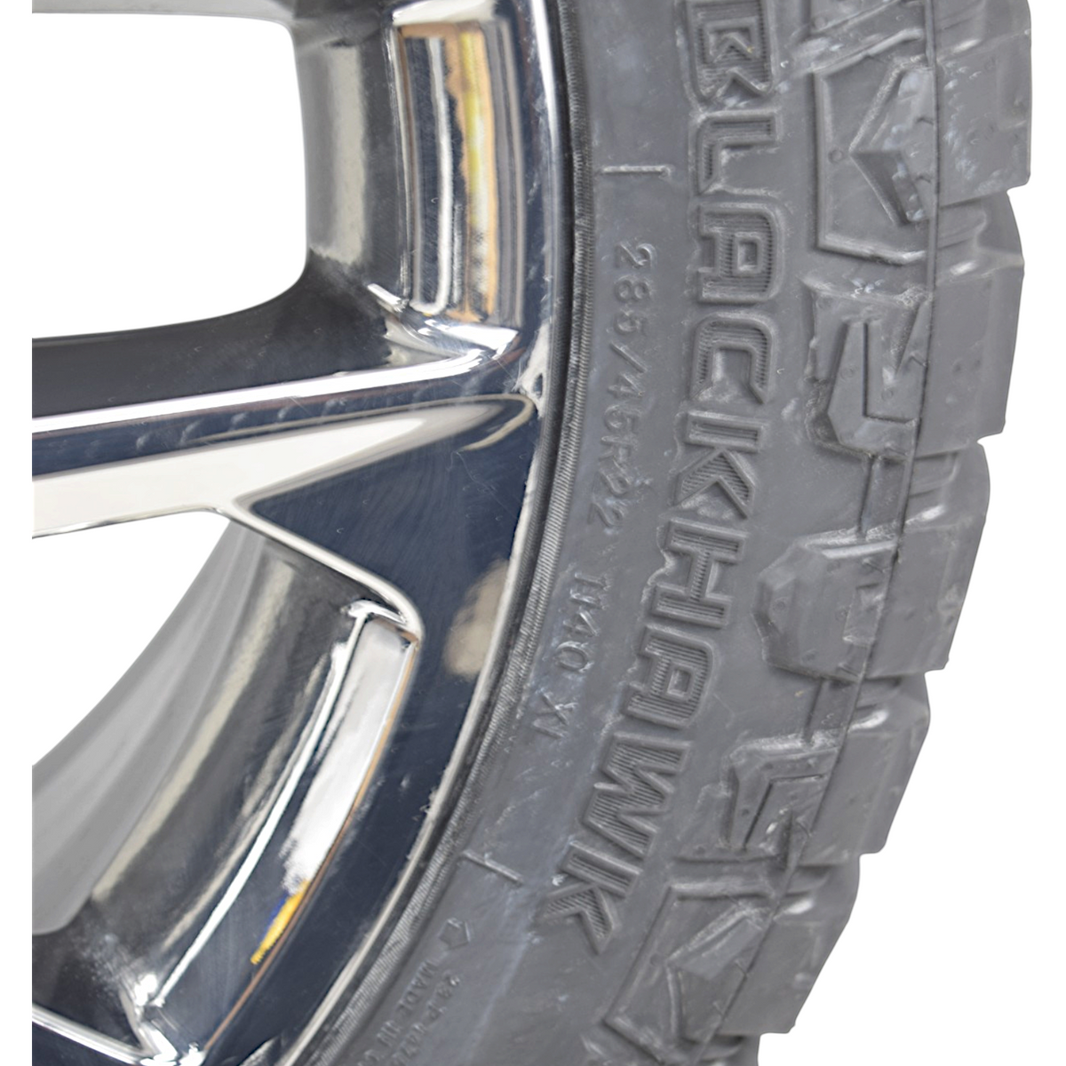 22" Cadillac Escalade Chrome Snowflake OEM Wheels Rims Tires Blackhawk RT