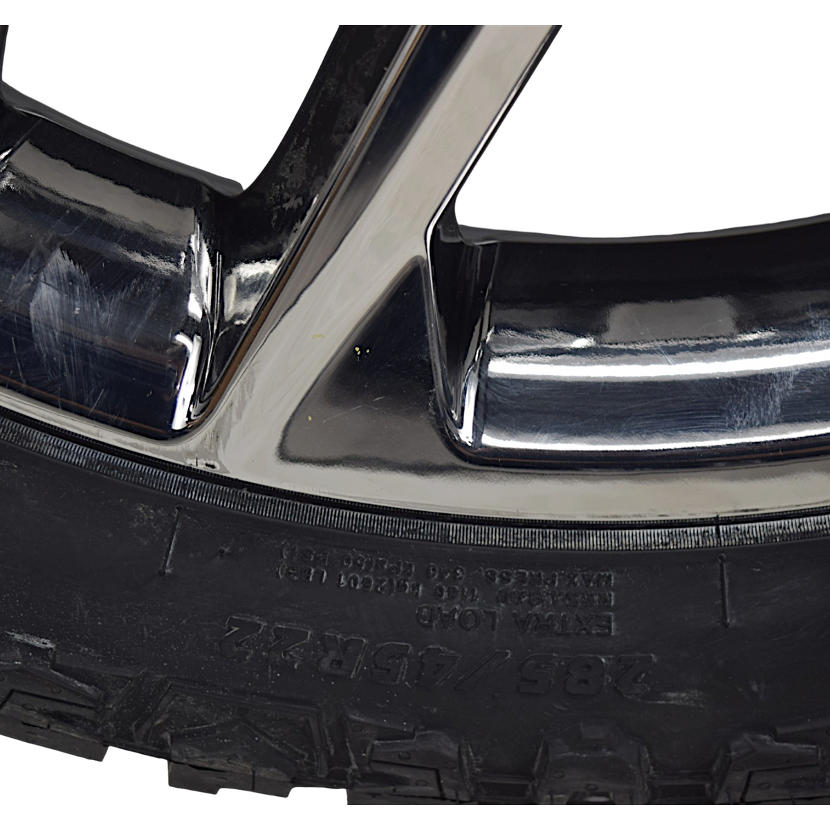22" Chevy Silverado Tahoe Chrome Snowflake OEM Wheels Rims Tires Blackhawk RT