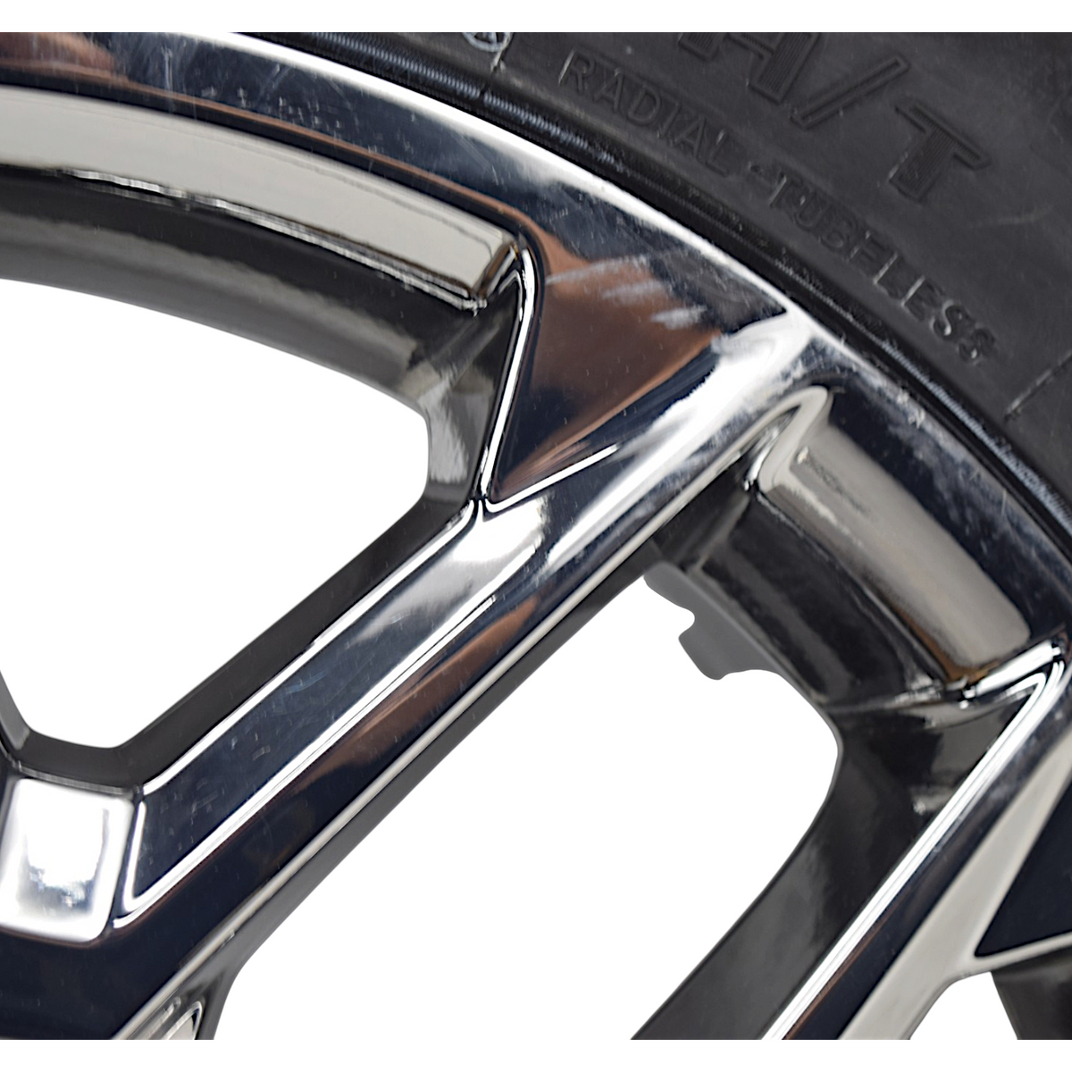 22" Cadillac Escalade Chrome Snowflake OEM Wheels Rims Tires Blackhawk AT