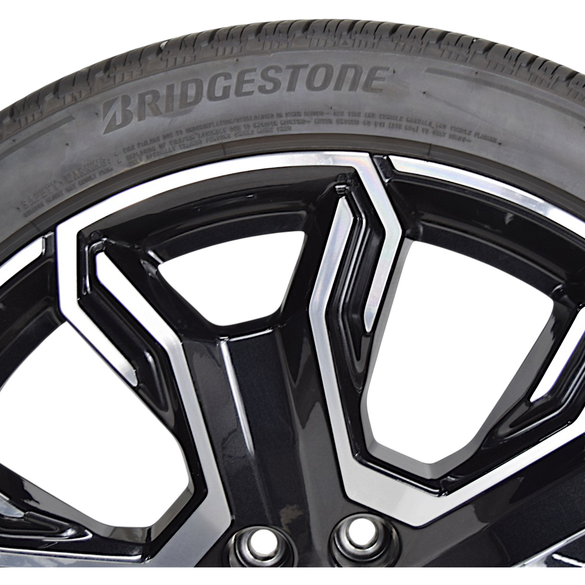 24" Chevy Tahoe Silverado High Country OEM Black Machined Wheels Rims Tires