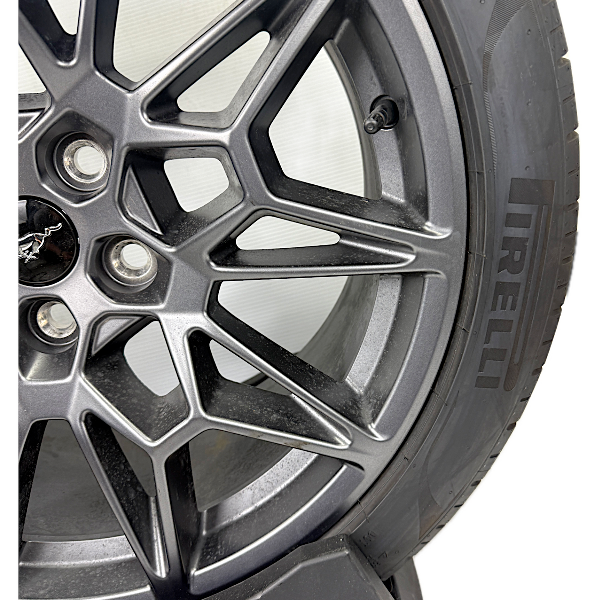 19" Ford Mustang GT Track Pack OEM Gray Staggered Wheels Rims Tires Takeoffs